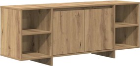 vidaXL Comodă TV, stejar artizanal, 130x35x50 cm, lemn prelucrat