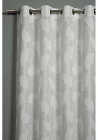 Draperie gri deschis din jacquard 140x245 cm Gingko – Sehlbach