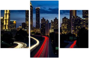 Tablou - Oraș de noapte (90x60 cm)