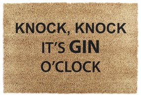 Covoraș de intrare din fibre de nucă de cocos 40x60 cm Gin O'Clock – Artsy Doormats