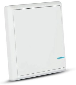 Intrerupator simplu Wireless Smart, 10A, protectie IP54, alb, V-TAC