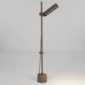 Stalp cu spot pivotant LED 11W 3000K, IP65 PIVOT corten
