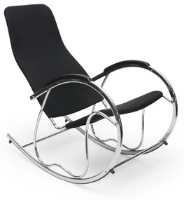 Fotoliu balansoar Hara 2 (negru). Promo -6%. 770253