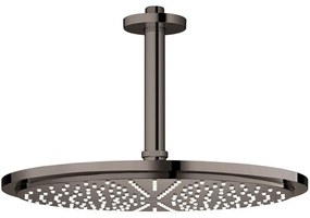 Palarie dus fix Grohe Rainshower Cosmopolitan 310, O31 cm cu brat, montaj pe tavan, negru