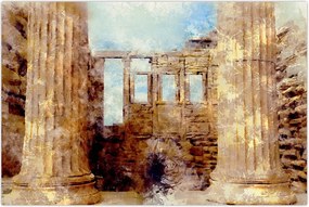 Tablou - Erechtheion, Atena, Grecia (90x60 cm)
