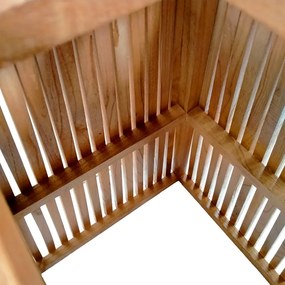Suport blat masa de bar Darius Boho Pako World Natural 60x60x90 cm