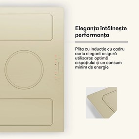 Klarstein Victoria 5 Flex, plită cu inducție, încorporabilă, 7400 W, 2 Flex zone, cronometru