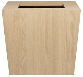 Ghiveci din lemn cu auto-irrigare NATURA, mic de eleganță, mai multe variante - Hobby Flower Dimensiuni: 45 x 45 x 40, Culoare: stejar deschis