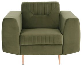 Fotoliu, verde/miere, LEXUS