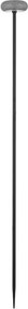 Corp iluminat exterior decorativ cu tarus CAMI H-110cm, ciment negru