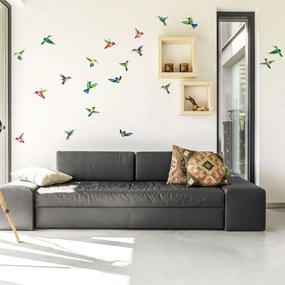 Autocolante pentru geam 20 buc. 40x60 cm Hummingbirds – Ambiance