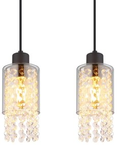 Lustră pe cablu Globo 15799-4H BACKEY 4xE27/40W/230V