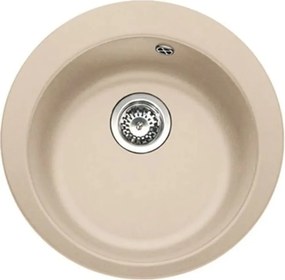 Chiuveta bucatarie compozit Franke Single Avena 1 cuva 50 cm tectonite finisaj bej mat