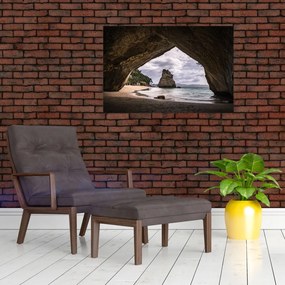 Tablou din peșteră, Noua Zeelanda (90x60 cm)