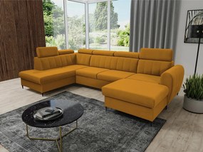 Colțar în formă de U Potazuro XL (muștar) (cu sp. depozitare) (D). Promo -17%. 1104954