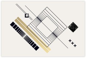 Tablou - Forme geometrice N⁰6 (90x60 cm)