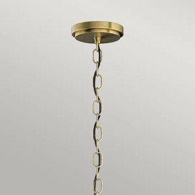 Quintiesse QN-ROUX3-NBR - Candelabru ROUX pe lanț, 3xE27/60W/230V, auriu