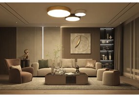 Plafonieră LED SMART DIAMANTE LED/43W/230V 60 cm Immax NEO 07130-B60 + telecomandă