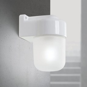 Aplica de perete design minimalist din ceramica alba OSTIA