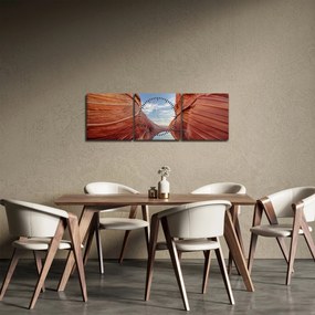 Tablou - Vermilion Cliffs Arizona (cu ceas) (90x30 cm)