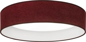 Brilagi - LED dimabil VELVET SM. VARI 24W/230V 3000-6500K diam. 45 cm vișiniu + telecomandă