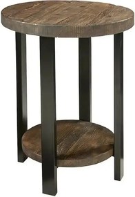 Masuta de cafea lemn ,rotund Homs, seria A-620, 47X 47 x 60 cm,30014