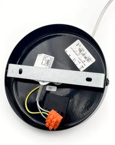 Pendul pe cablu ROSA 1xE27/60W/230V negru/gri