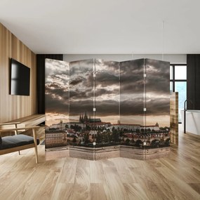 Paravan Castelului Praga în amurg (210x170 cm)