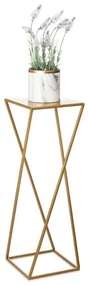 Suport de flori 70x24 cm auriu