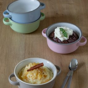 Mäser Set de 4 boluri pentru supă MAILA – 12,5 cm,albastru deschis mix