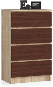 Comodă Kadir TYP2 (stejar sonoma + wenge). 1069023