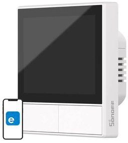 Intrerupator de Perete Smart Sonoff NSPanel Alb cu WiFi