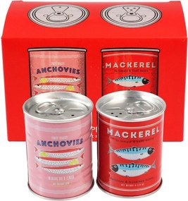 Set solniță și piperniță Fish – Rex London