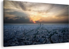 Tabloul - Paris din înâlțime (90x60 cm)