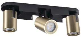 Spot Kanlux 38962 LAURIN 3xGU10/10W/230V alamă/negru