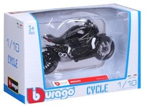 Macheta Motocicleta Bburago 1:18 Ducati Xdiavel S Negru, BB51030-51066