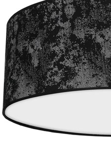 Plafonieră SATINO 2xE27/60W/230V neagră/gri