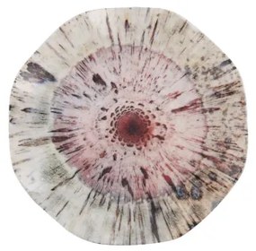 Set veselă 24 piese multicolor/porțelan