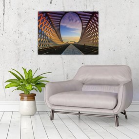 Tablou - Pod cu arhitectură modernă (70x50 cm)