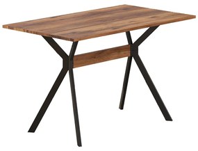 Masa Bucatarie/Dining Nappas MDF Nuc 120x70 Cm
