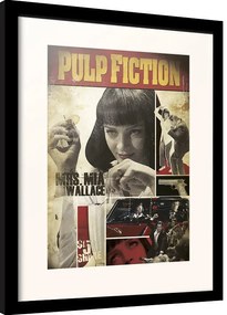 Poster înrămat Pulp Fiction - Mia