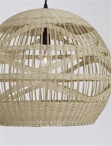 Lustra / Pendul modern design natural ratan MARLO D-48,5cm