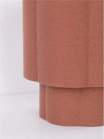 Veioza, Lampa de masa cu abajur rosu maroniu BLOOSY