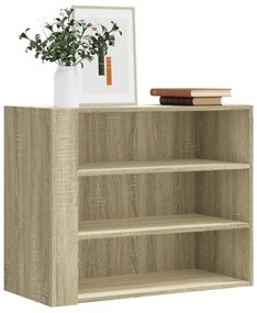 vidaXL Dulap de perete, stejar sonoma, 75x35x60 cm, lemn prelucrat