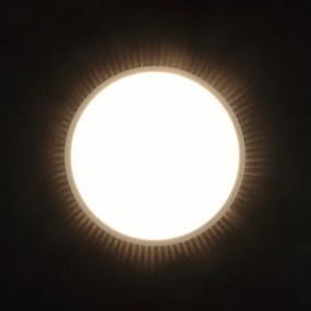 Brilliant - Plafonieră LED SOLISTRA LED/18W/230V Ø 34,5 cm bej