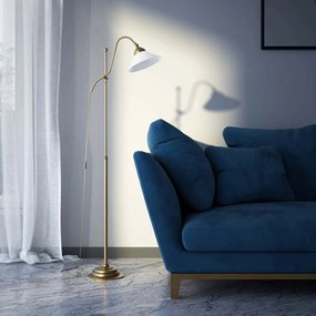 Lampadar din alama cu brat reglabil Sofia