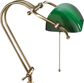 Lampa de birou din alama design clasic Banker