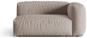 Modul pentru canapea modulară bej (cu colț pe partea dreaptă) Martina – Micadoni Home