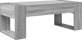 vidaXL Masă de cafea Gri Sonoma 110 x 50 x 41 cm Lemn compozit