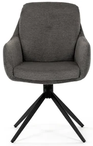 Set de scaune de sufragerie cu mecanism deîntoarcere DCH-P3174 GREY2, 2 buc.